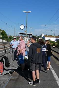 1 Abfahrt Bahnhof Haßfurt